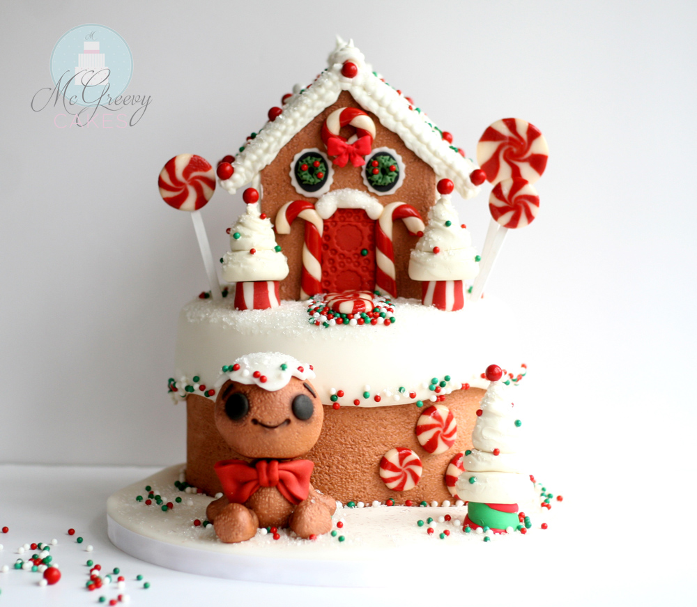 gingerbread house square