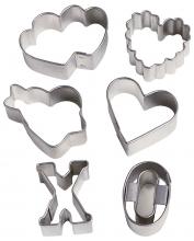 Wilton Valentine's 6 Piece Mini Cutter Set