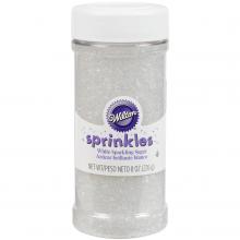 Wilton White Sparkling Sugar, 8 oz.