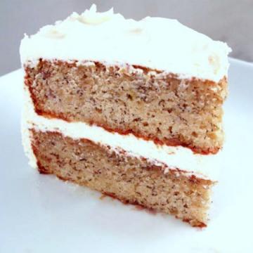 Slice of Banana Cake