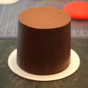 Sharp Edges Ganache Cake