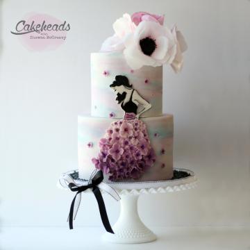 Flowers Cake Full View