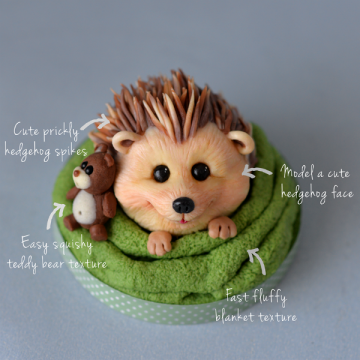 Hedgehog Topper