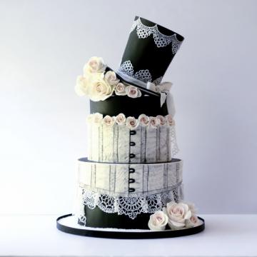 lace steampunk wedding