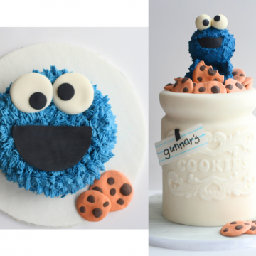 cookie monster collage wide